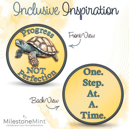 Affirmation-Sobriety-Coin-Gift-Set-Inspirational-AA-Chip-Medallion-with-Coin-Capsule-Display-Stand-Card-Sobriety-Gifts-for-Anniversary-Month-Year-for-Men-Women-in-Recovery