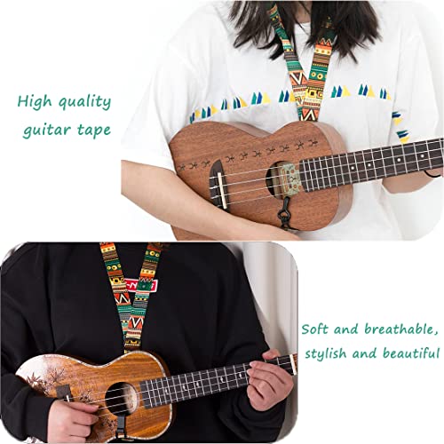 Sangle pour Guitare Sangle pour Ukulélé Bracelet de guitare pour Guitare Acoustique/Electrique/Basse Sangle en Toile de Style,Réglable - Les Beatles, Paul McCartney, John Lennon, RIngo Starr, George Harrison Sangle pour Guitare Sangle pour Ukulélé Bracelet de guitare pour Guitare Acoustique/Electrique/Basse Sangle en Toile de Style,Réglable – Image 5