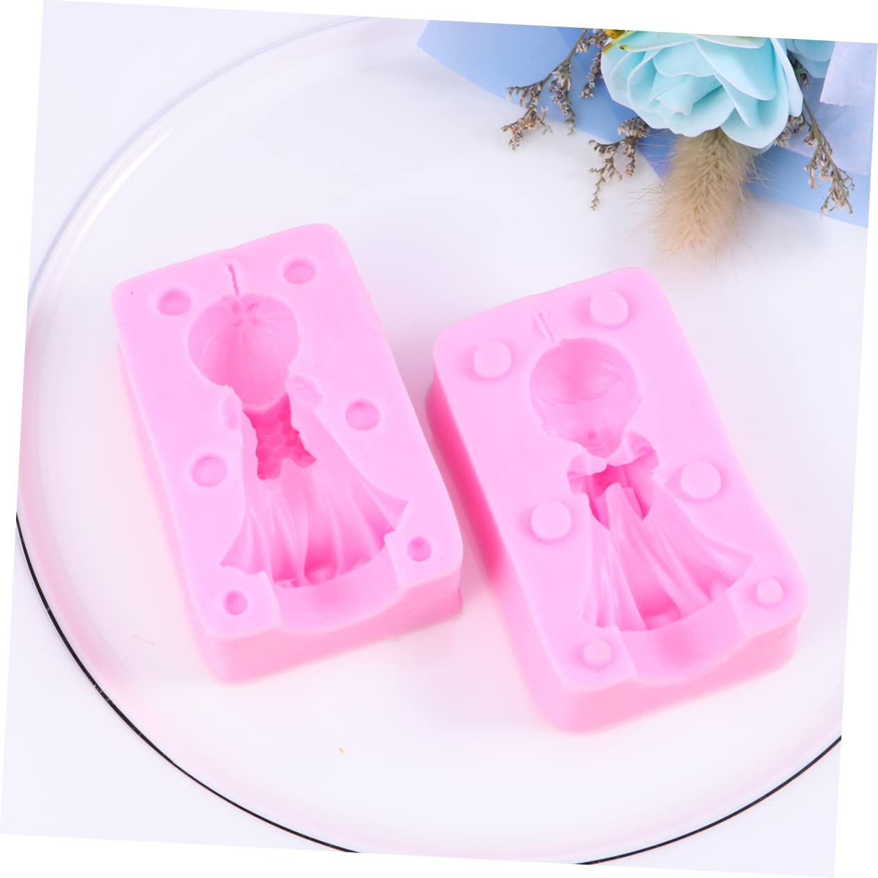 Cabilock 3 Uds Molde Para Pastel Moldes De Silicona Moldes Para Fondant De Silicona Moldes Para Hornear DIY Molde Para Hornear De Silicona