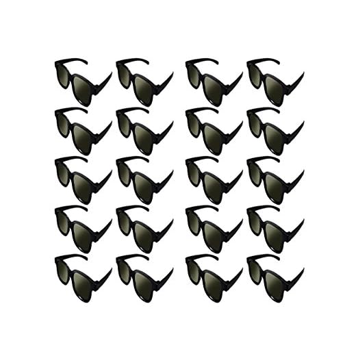 Lot of 20x RealD Technology 3D Polarized Glasses for TV/Movies/Cinema/HD