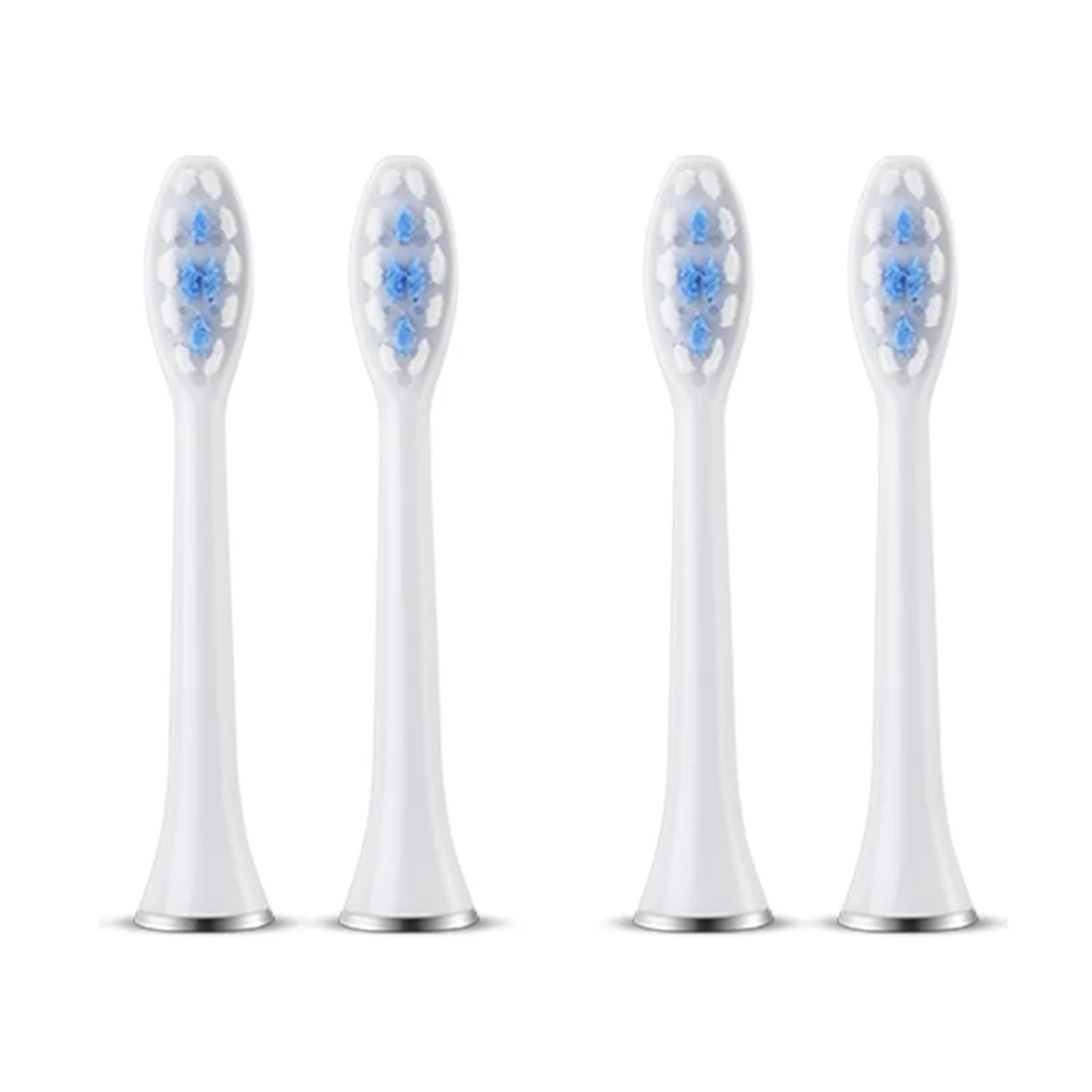 tianwandong Cabezales de cepillo Accesorios for cepillos de dientes eléctricos Super Sonic Cabezales de repuesto for cepillos de dientes(8 white brush head)