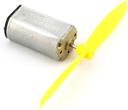 Miniatura 3 de EKIND 8 piezas de hélice de 2.165 in, 2 aspas, eje de 0.039 pulgadas para hojas de abanico, modelo de barco, aeronave RC, barco, bricolaje, avión,