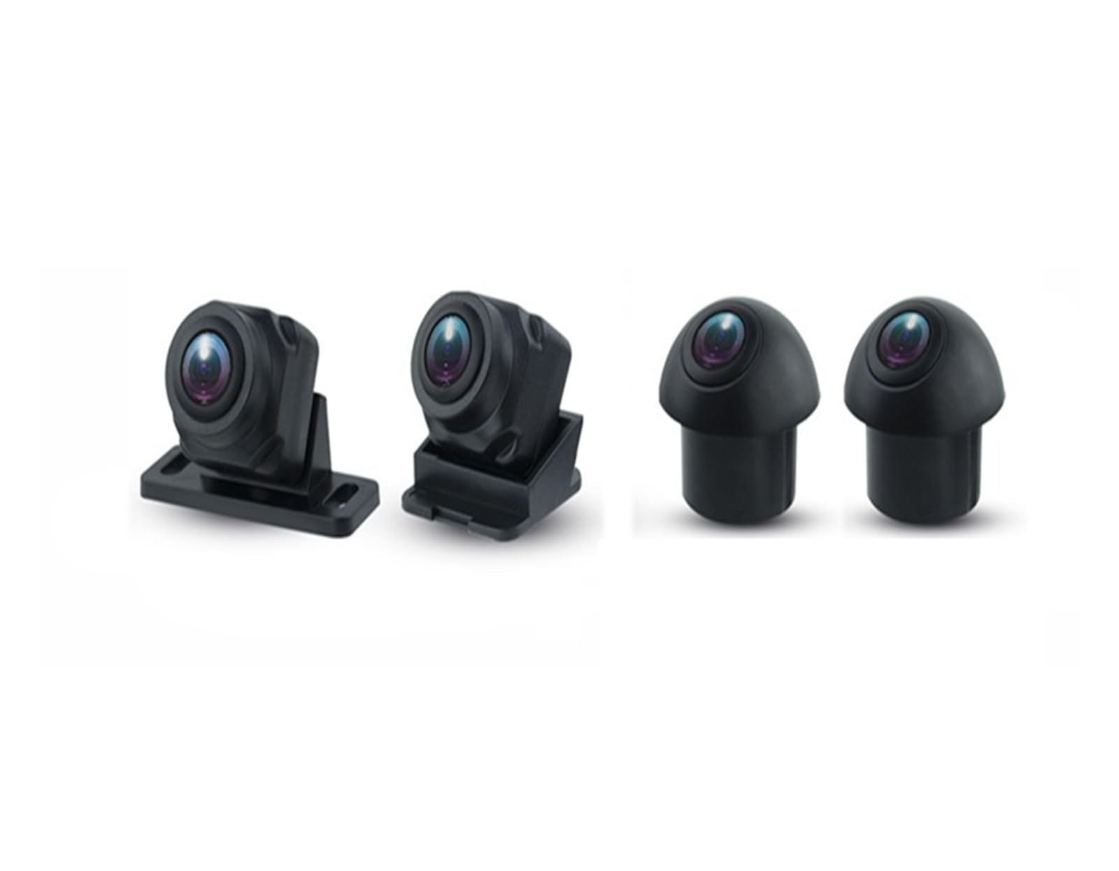 Caméra de Recul Voiture Autoradio Android 360 Intégré, Modèle Voiture, Vue À 360 °, Système De Vue À Vol D'oiseau, 4 Caméras Arrière/avant/gauche/droite Caméra de recul(AHD 3D 1080p)