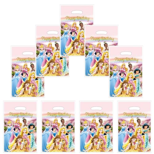 Hupalun For Disne Princess Party Gift Bags 30PCS Supplies and Decorations. Perfect for Cartoon Parties Ideal for Kids and Great for Family Events Prizes