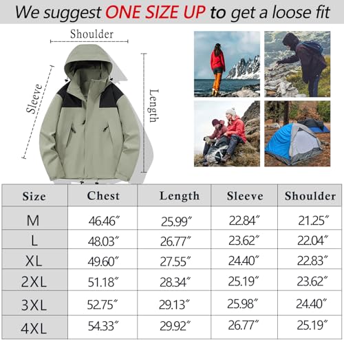 Chaqueta impermeable para mujer ligera y cortavientos con capucha 5