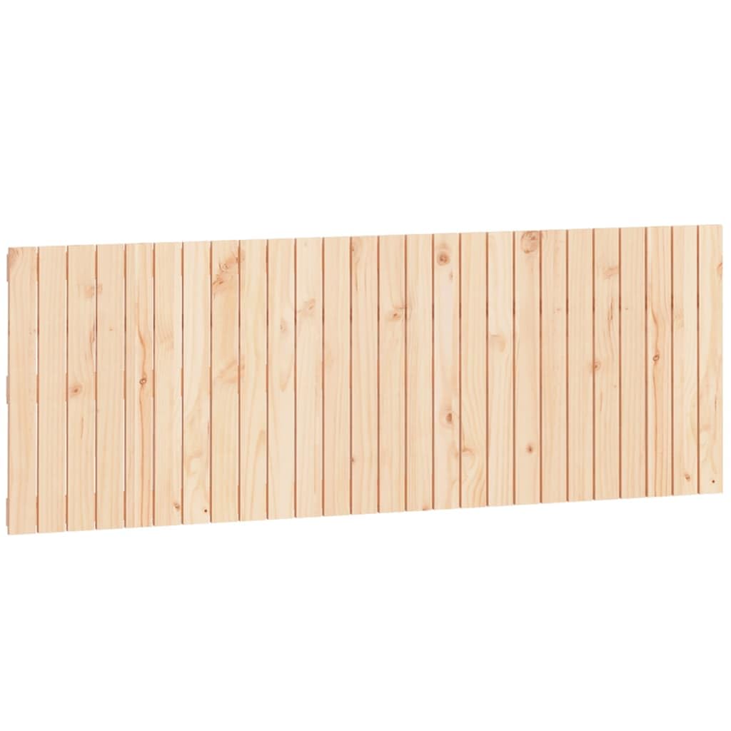 824858 Testiera da Parete 166x3x60 cm in Legno Massello di Pino Testata in Legno,Testata Letto Matrimoniale Muebles Dormitorio Spalliera Letto Testiere per Letto Matrimoniale