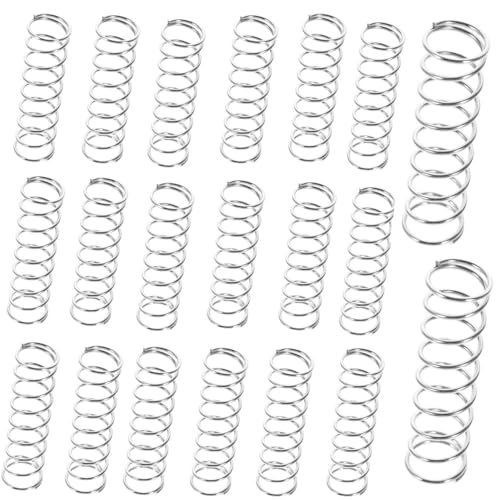 Ai-OUMLEEF Fruit Pruning Shears Trimming Steel Springs Small Springs Garden Pruner Tools Garden Pruner Spring Flower Pruner Spring Part (Silver 20pcs)
