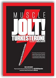 Turkesterone, Muscle Building Supplement, 100% Natural Ecdysteroid, High Purity Extract, Immune Booster, 120 Vegan Capsules x 500m