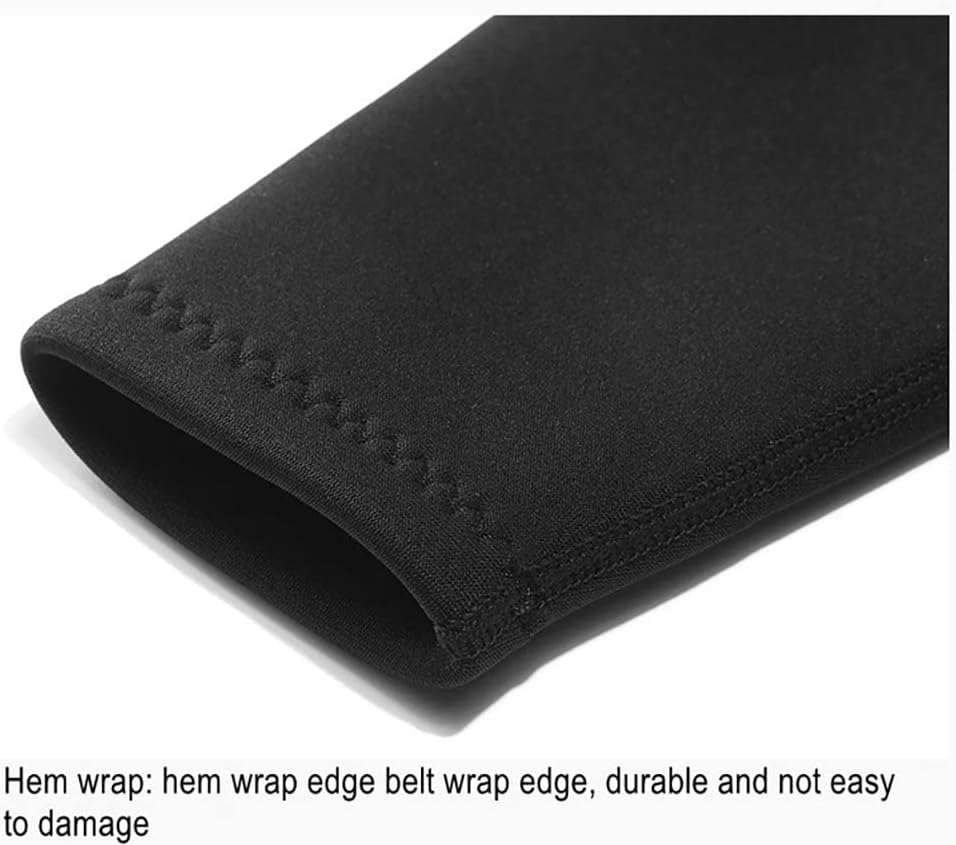 Wetsuit Top Men's 1.5Mm, Hooded Neoprene Wetsuits Jacket with Long Sleeve Front Zipper for Diving Surfing Swimming Snorkeling - Image 6