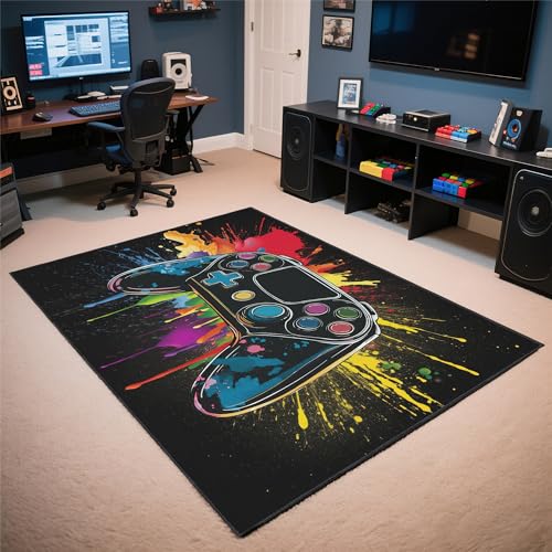 Tapete Gamer 3x5 ft Antideslizante para Habitación miniatura 3