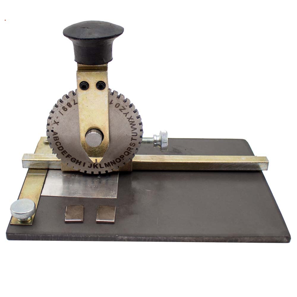 Macchina per Marcatura Manuale di Metalli Che Timbra La Macchina per Goffratura a Rilievo (6MM)