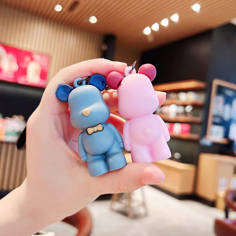 Image of Keychain for Kids & Adults | Cute Pendant Teddy Bear Keyring for Girls & Boys | Trendy Designer Keychain for Gifting | Stylish Teddy Keyring for Bags, Keys & Accessories