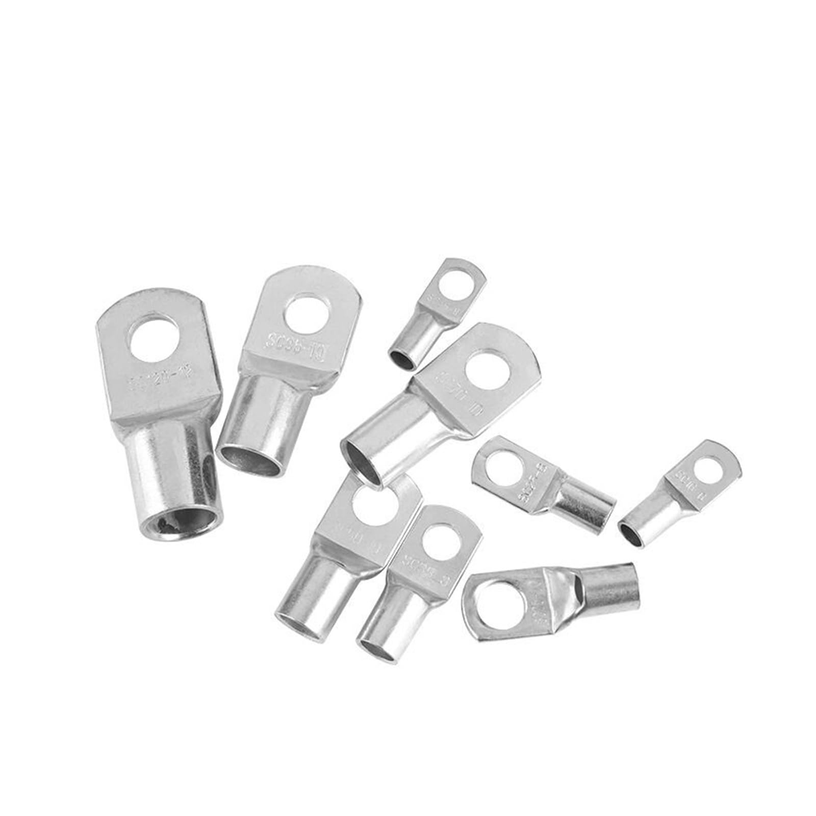 5 stücke SC Typ Draht Terminal SC35/50/70/95 Kupfer Block Lugs Loch ID 6/8/10/12mm Crimp Kabel Ende Stecker(SC95-12)