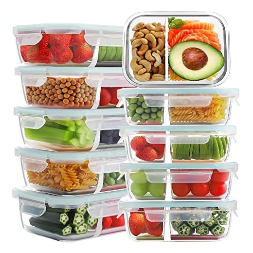 Can you carry cake in hand luggage 10-Pack Airtight Glass Meal Prep Containers
