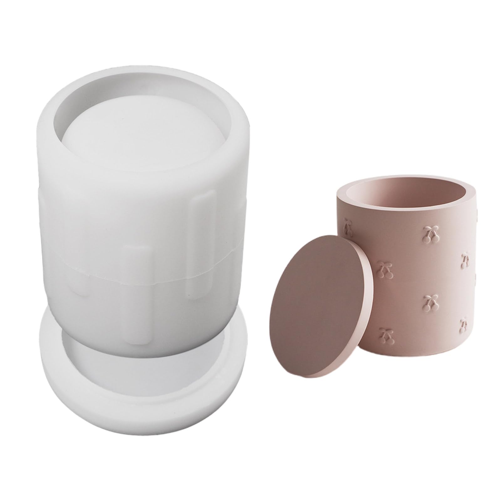 Msioytog Flexible Silicone Jar for Resin Art Epoxy Casting Storage Container Artistics Home Projects Making