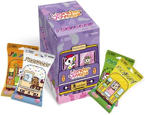 Tokidoki-Wonder Voyage Collectible Cards-Roaming Edition-One Sealed Box(12 Packs)