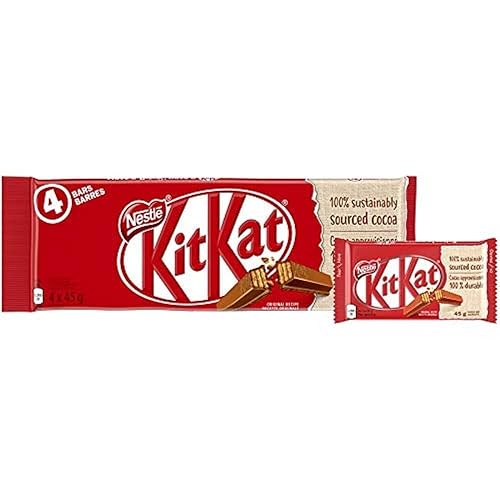KIT KAT 4 dedos, 4 x 1.59 oz, paquete múltiple