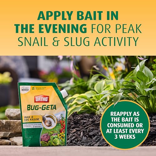 Image of Ortho Bug-Geta Snail & Slug Killer2, Pest Control Stays Effective For Up to 3 Weeks, 2 lbs