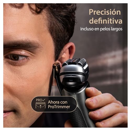 Miniatura 4 de Braun Series 9 Pro+ Afeitadora Eléctrica Hombre, 9517s, Plata