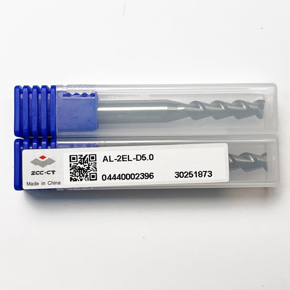 HAUZHICHUN AL-2EL-D5.0 Carbide End Mill