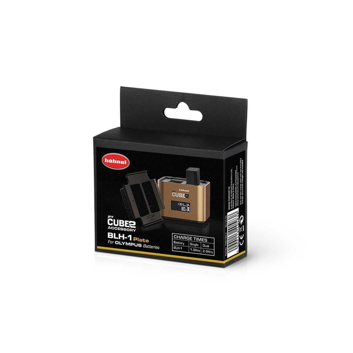 Hahnel - ProCube2 - Plate for Olympus BLH-1 Battery