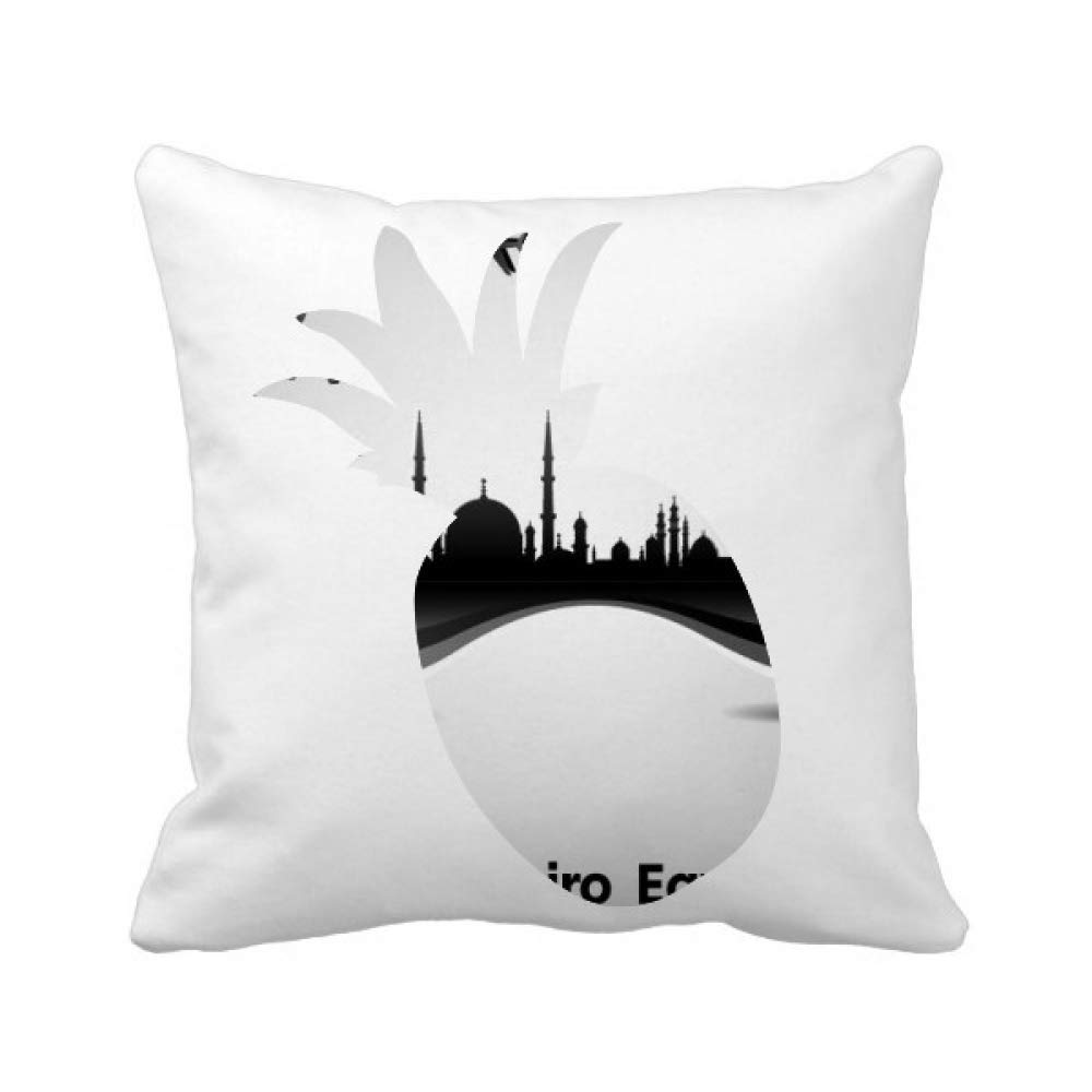 Coussin ville moderne et avion pour rafraîchir un canapé usé facilement