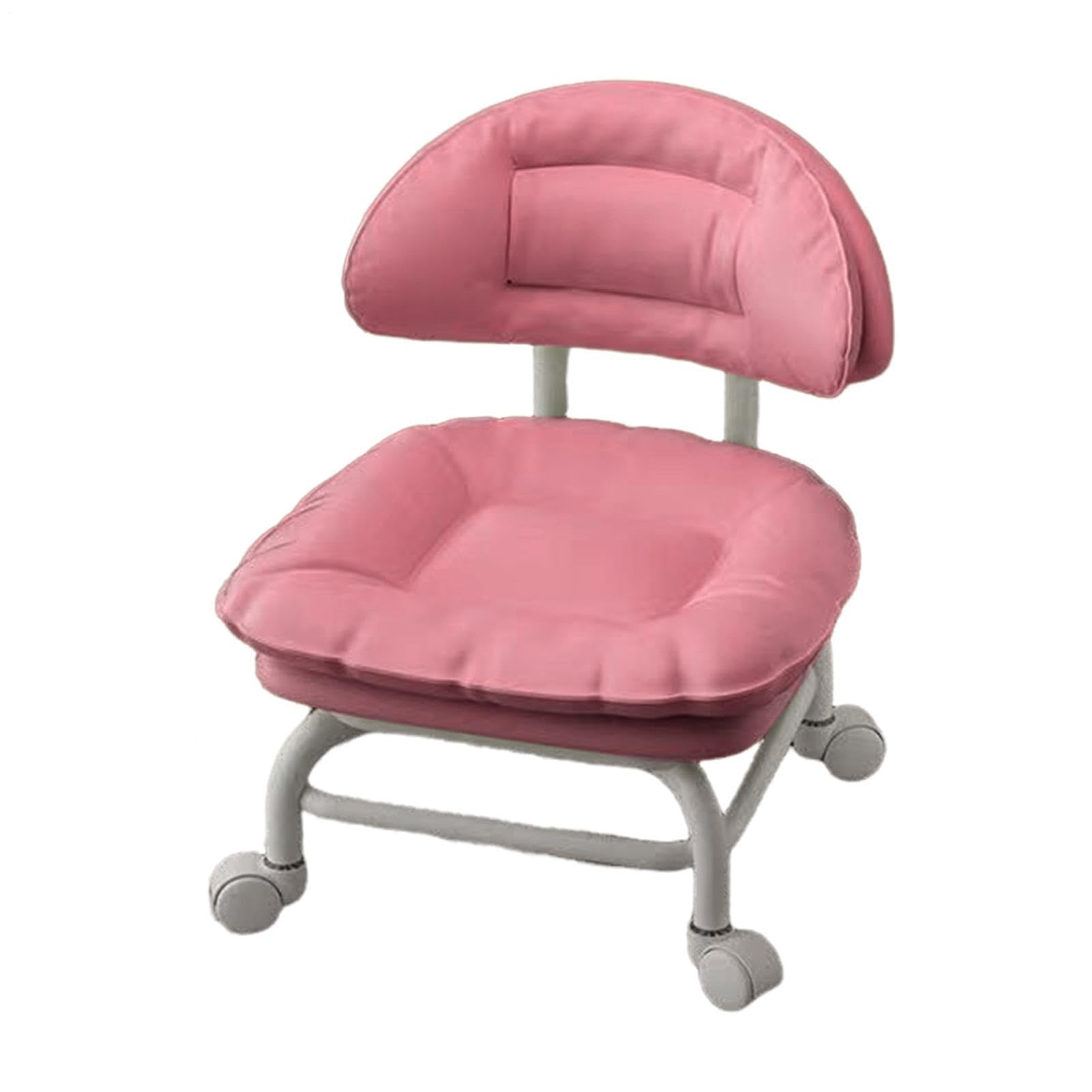 Tabouret Roulant Avec Mini chaise compacte sans accoudoirs à roulettes