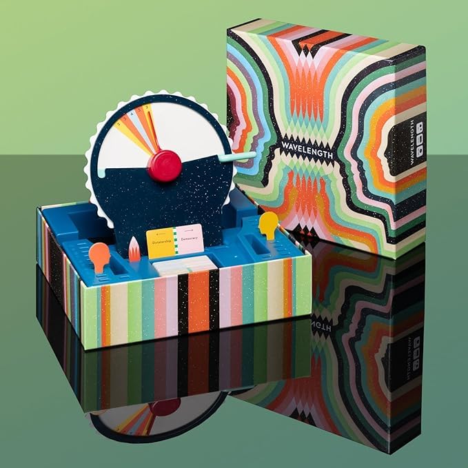 Image of NARAYANMUNI Wavelength - The Ultimate Telepathic Party Game for 2-12+ Players | Quick Setup, Easy to Learn, Perfect for Large Gatherings