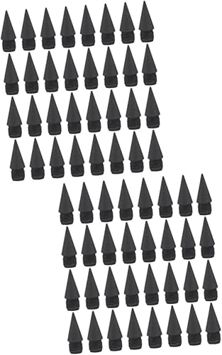 Didiseaon 100 puntas de lápiz de repuesto, puntas infinitas para lápices, suministros escolares, sin tinta, punta de lápiz, bolígrafos de escritura,