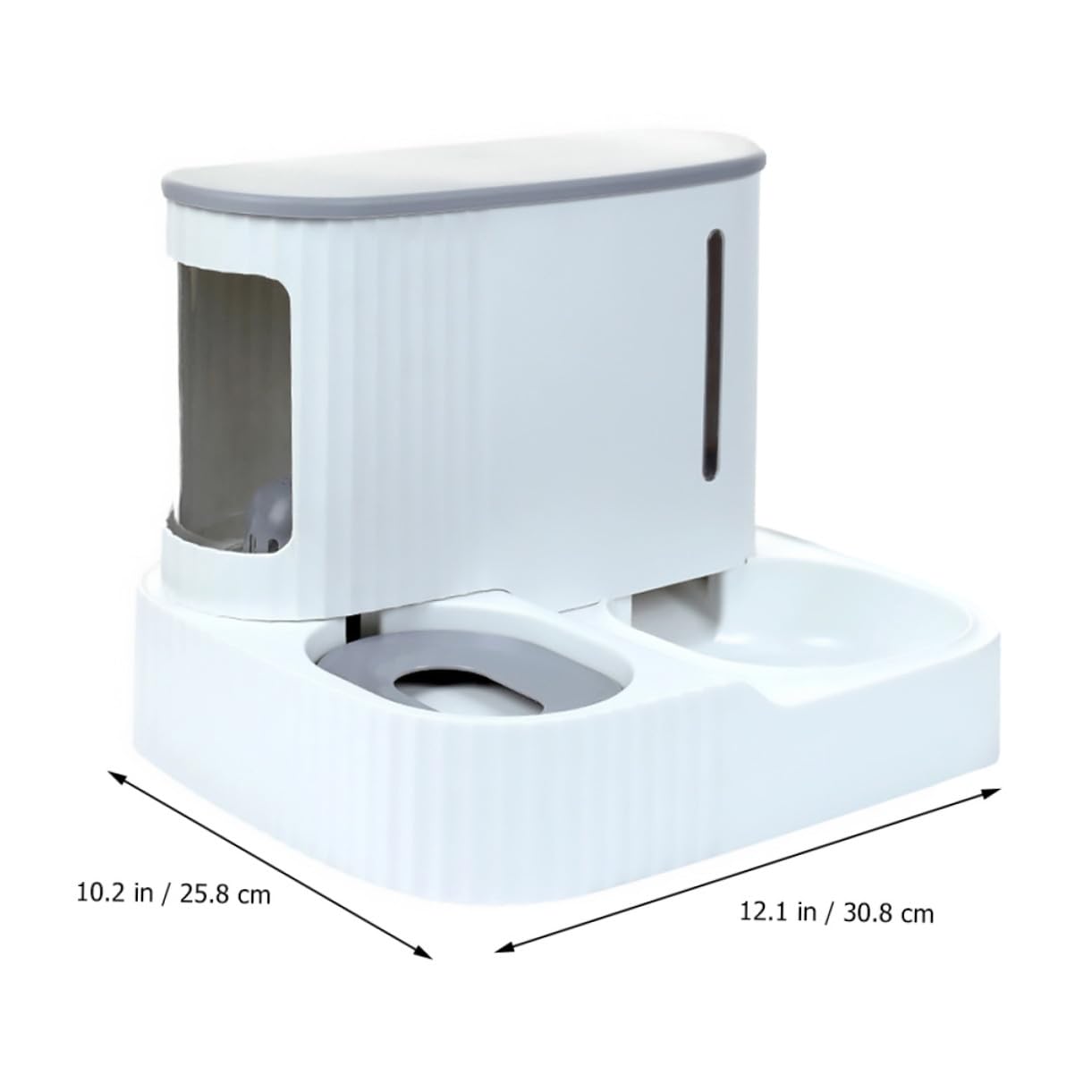 Distributeur Automatique et Eau de Nourriture Gravité, pour Chats