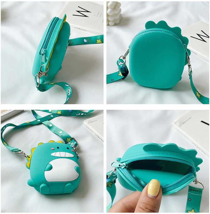Image of EITHEO Cute Silicon Sling Bag for Girls /Women Crossbody Bag Small Size Handbag Shoulder Bag