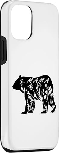 Miniatura 3 de iPhone 13 "Mama Bear" Floral Design Case