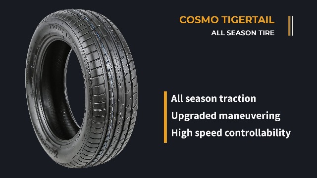 Amazon.com: Cosmo Tires TigerTail 235/60R18 235/60/18 107V Load