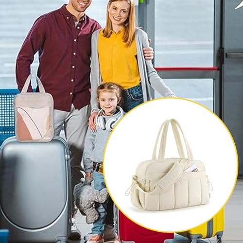 Women's Water Resistant Duffle Bag With Wet Pocket For Travel And Gym Spacious Shoulder Bags Carry On Handbag2