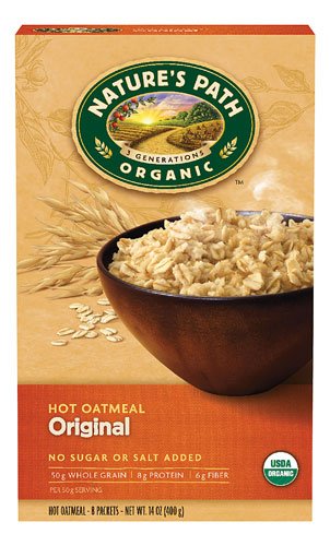 Nature's Path Organic Instant Hot Oatmeal Original -- 8 Packets -...