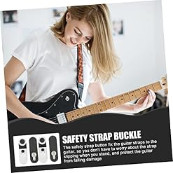 TOYANDONA 2 Pièces Sangle De Guitare Boucle Sangle Serrures Ukulélé Sangle Serrure Guitare Acoustique Anti-Dérapant Sangle Bouton Guitare Sangle Serrure Ceinture Avec Boucle Accessoire De - Les Beatles, Paul McCartney, John Lennon, RIngo Starr, George Harrison TOYANDONA 2 Pièces Sangle De Guitare Boucle Sangle Serrures Ukulélé Sangle Serrure Guitare Acoustique Anti-Dérapant Sangle Bouton Guitare Sangle Serrure Ceinture Avec Boucle Accessoire De – Image 6