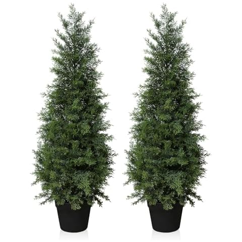 Fopamtri 90 cm UV Rated Cypress Trees Cover