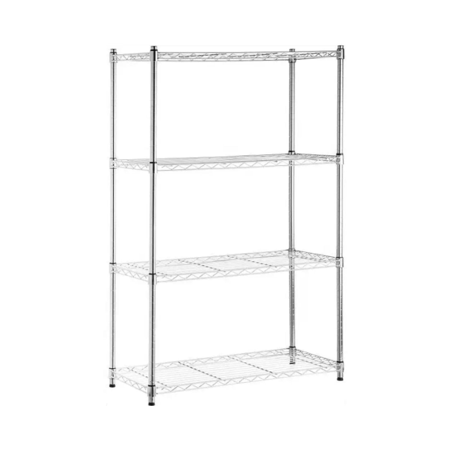 THINIA HOME Estantería Metálica con 4 Baldas Ajustables 137x91.4x35.5cm 320Kg