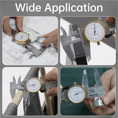 Calibrador Vernier 0-150mm Acero Carbono con Estuche y Guantes miniatura 3