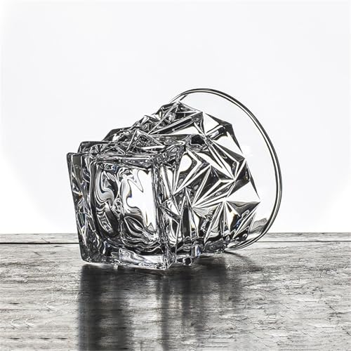Vasos de whisky sin plomo transparentes que evitan la opacidad 6