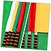 balacoo Referee Kit 4pcs Referee Flags Comfortable Grip Handle Football Match Signal Flags