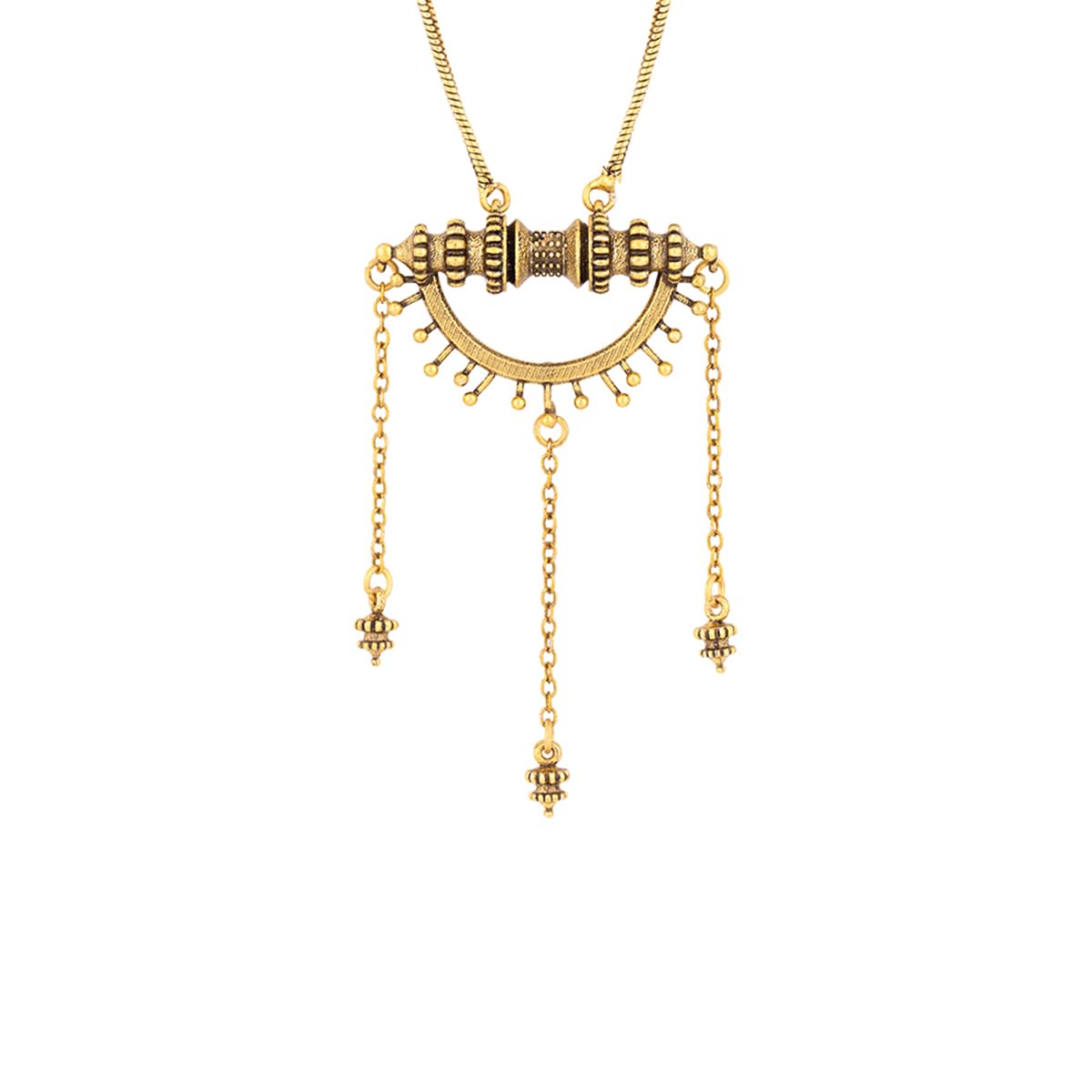 Voylla Temple of Love Tassels Drop Long Necklace (B08FST75ZN) Amazon Price History, Amazon Price Tracker