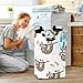 Laundry Hamper Foldable Bucket Collapses Laundry Basket Washing Bin Branches Sloth for Home Organizer Nursery Storage Baby Hamper Kids Room