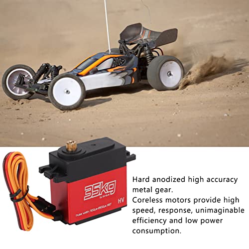Servo numérique RC 35kg avec engrenage entièrement métallique de précision - 7