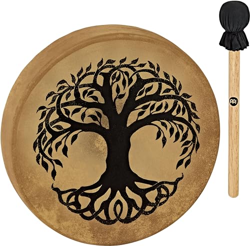 Meinl Sonic Energy 15' Native American Style Hoop Shaman Drum with Mallet For Meditation, Sound...