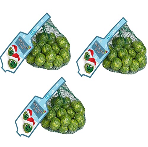 Festive Milk Chocolate Sprouts Triple Pack