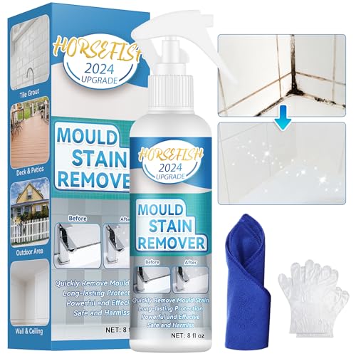 Spray Limpiador de Paredes, Spray Multiusos para Manchas en el Hogar, Limpiador de Manchas Todo Uso para Azulejos, Paredes, Techos, Terrazas, Madera, Ladrillo, Duchas, Cocina, Fregadero