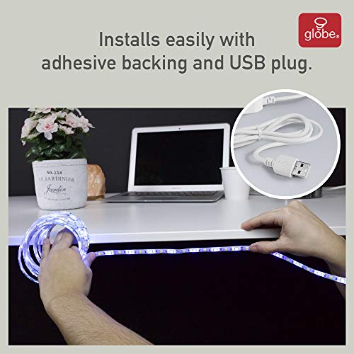 Image of GLOBE Electric 50115 Collection Smart Strip Light, Multicolor