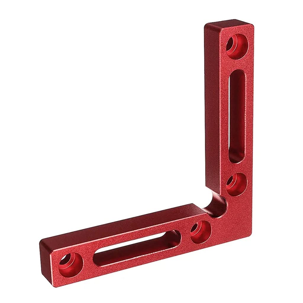 JSEIAJB L-Shaped Right Angle 90degree Woodworking Positioning Clamping Auxiliary Jig Machinist Square Mm Inch Scale Carpenter Protractor