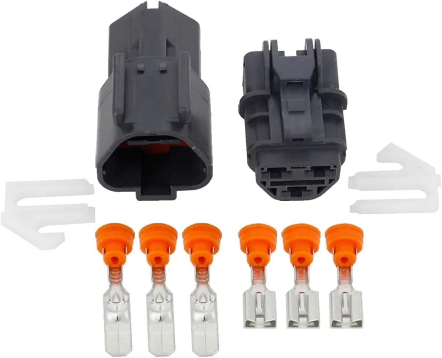 3 Pin Male/Female Waterproof Car Connector Plug With Terminal DJ70353A-6.3-11/21(5 Sets)